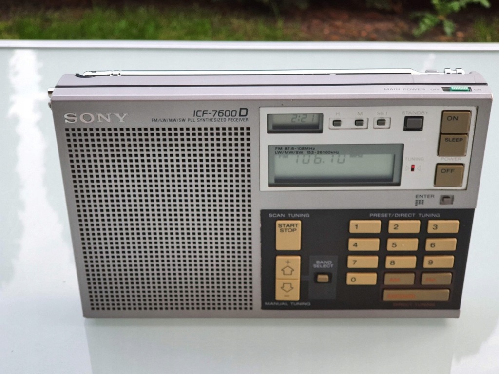 Radio globalne Sony ICF7600D 9971081586 oficjalne archiwum Allegro