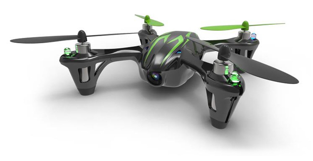 Dron Hubsan X4 H107C CAM HD 720p Czarno-zielony 7711573990