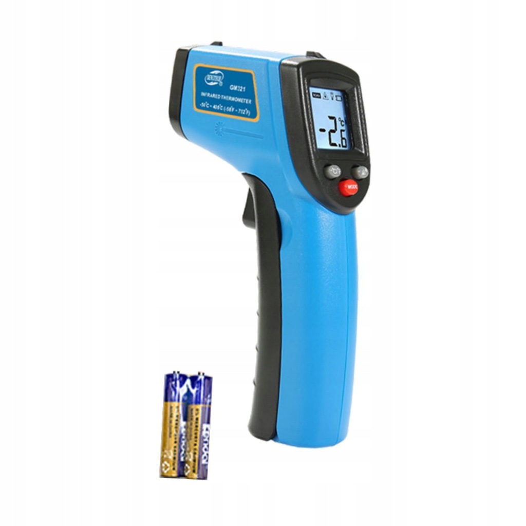 Pyrometer Automatic Shutdown Fast Temperature Measurement Industrial Blue