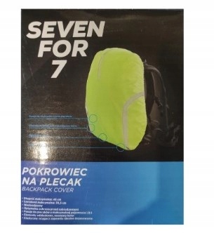 Pokrowiec na plecak 20-25 l Seven For 7 SPR żółcie