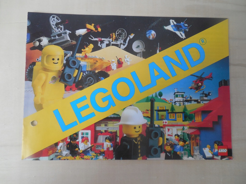 Katalog Legoland 1982 Lego Space Town GER/FR/ITA