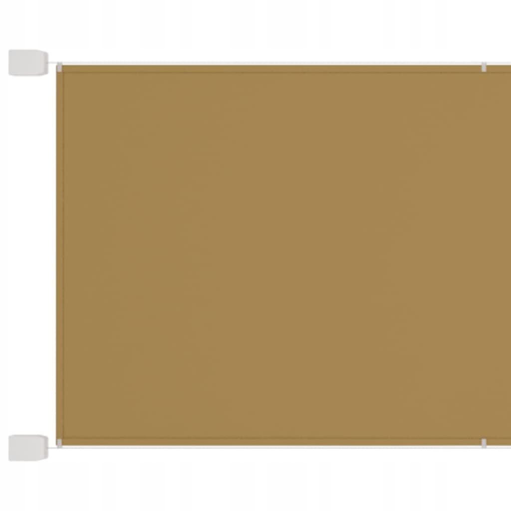 Stylowe Meble Markiza pionowa, beżowa, 200x270 cm, tkanina Oxford