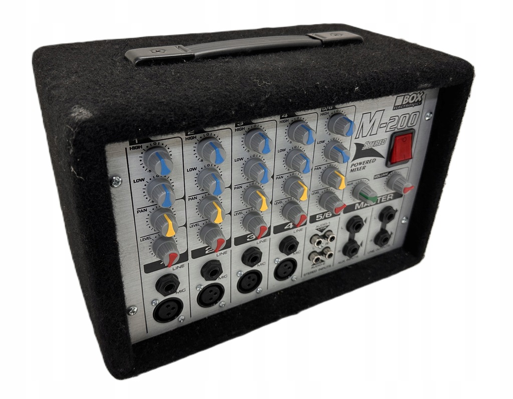 POWERMIXER BOX electronics M-200 MIXER (p)