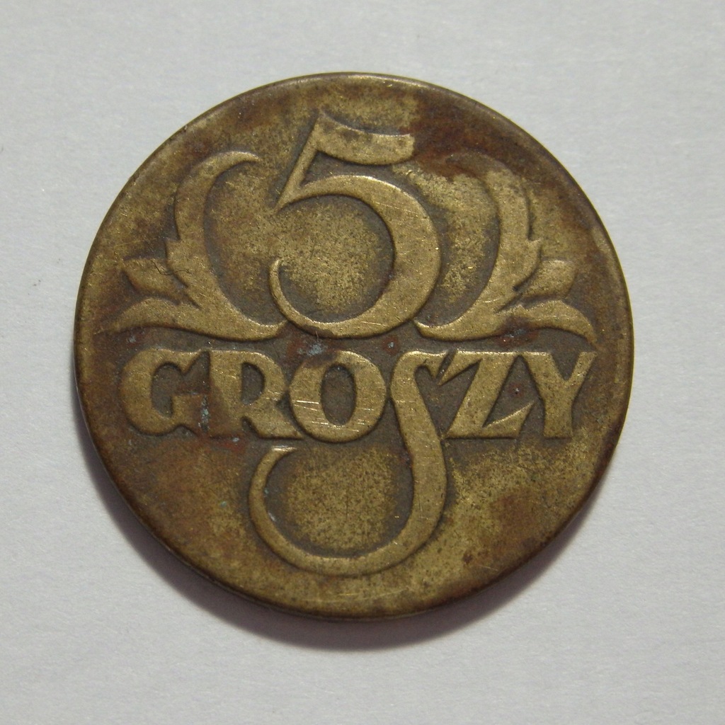 5 Groszy, II RP, 1923r. X5560