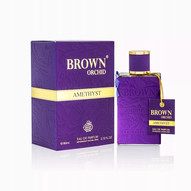 Brown Orchid Amethyst Fragrance World Perfumy arabskie