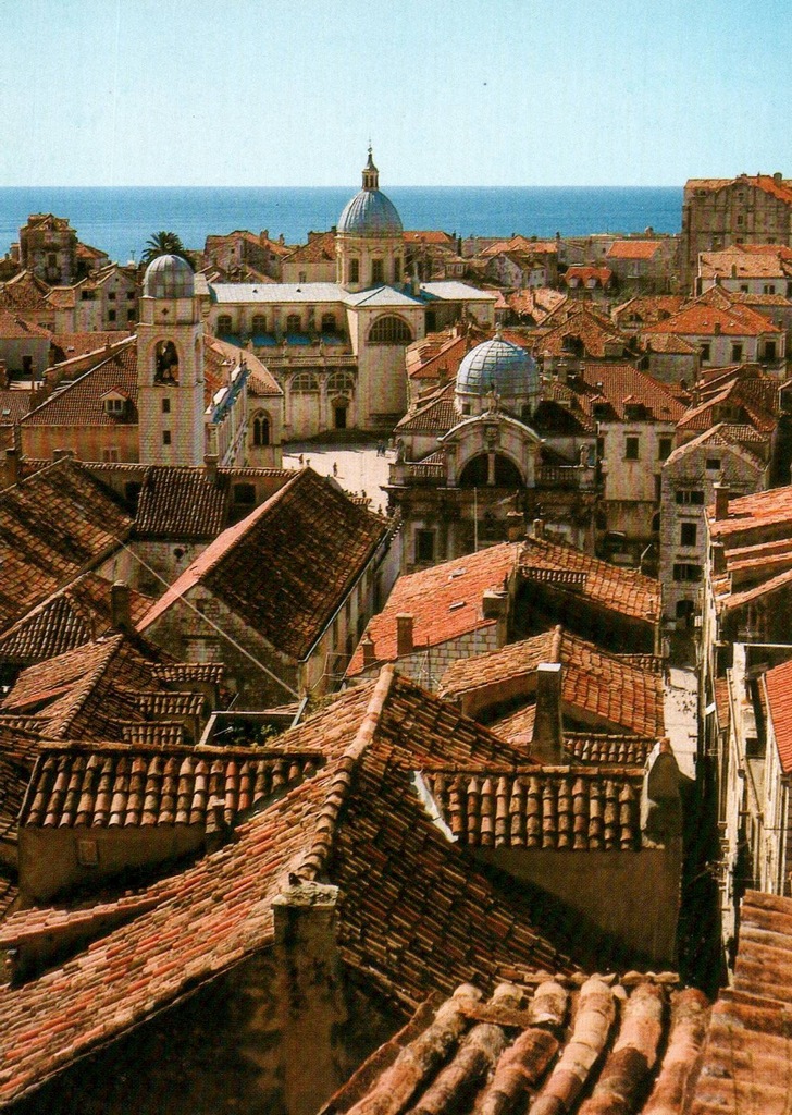 Pocztówka / Chorwacja / Dubrownik