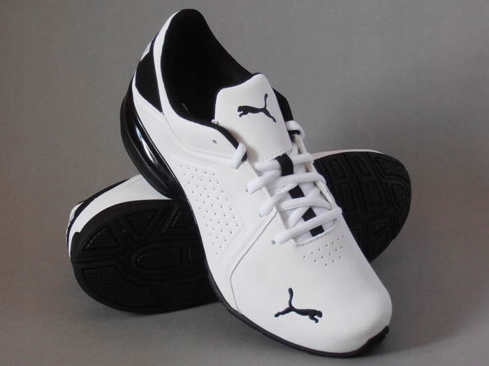 puma viz runner white