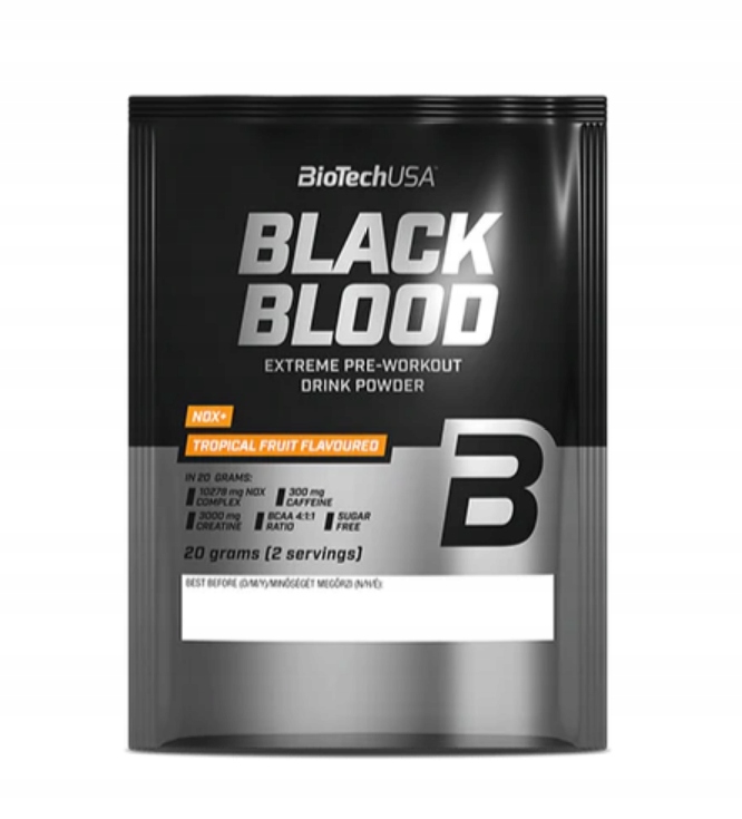 BioTech Preworkout Black Blood NOX+ Siła 20 g