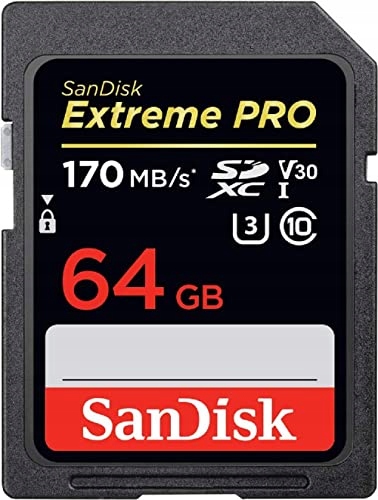 KARTA SANDISC EXTREME PRO SDCX V30 PAMIĘCI SD 64GB