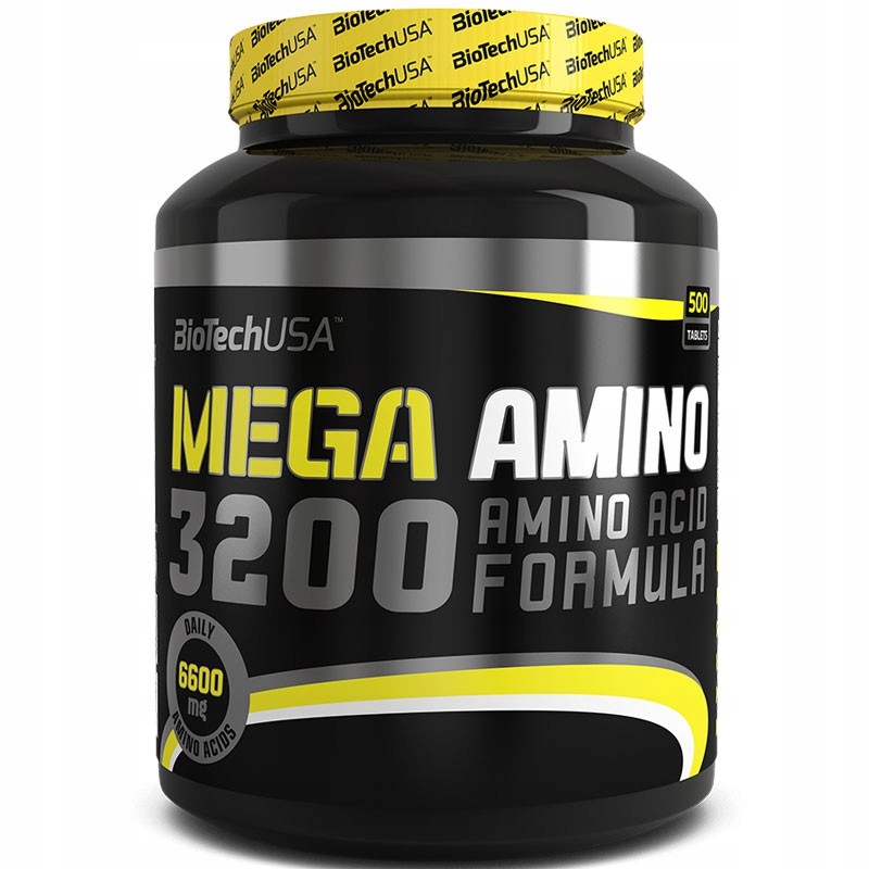 Biotech Mega Amino AMINOKWASY BCAA EAA 500 Tab