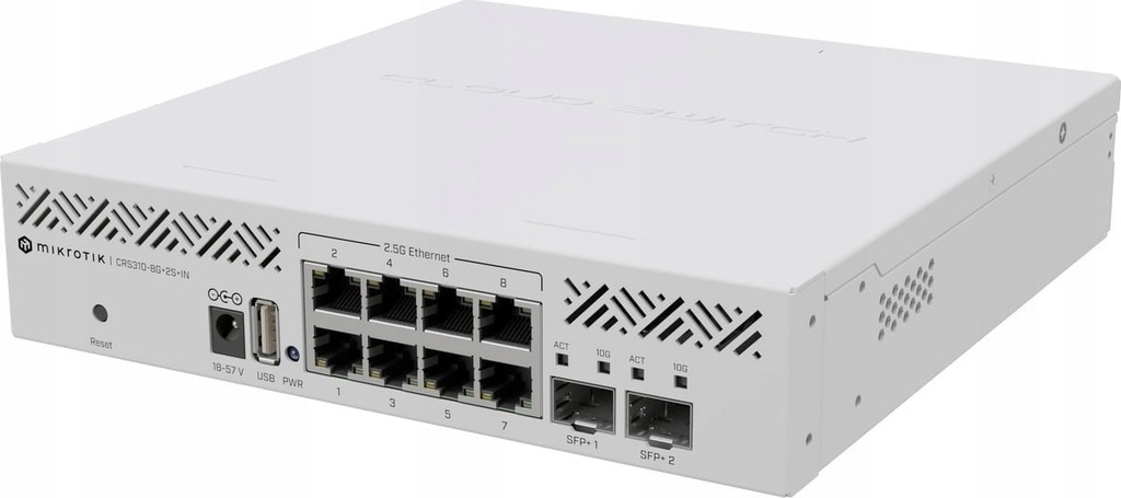 Switch MikroTik Cloud Router Switch CRS310 (CRS310-8G+2S+IN) OUTLET