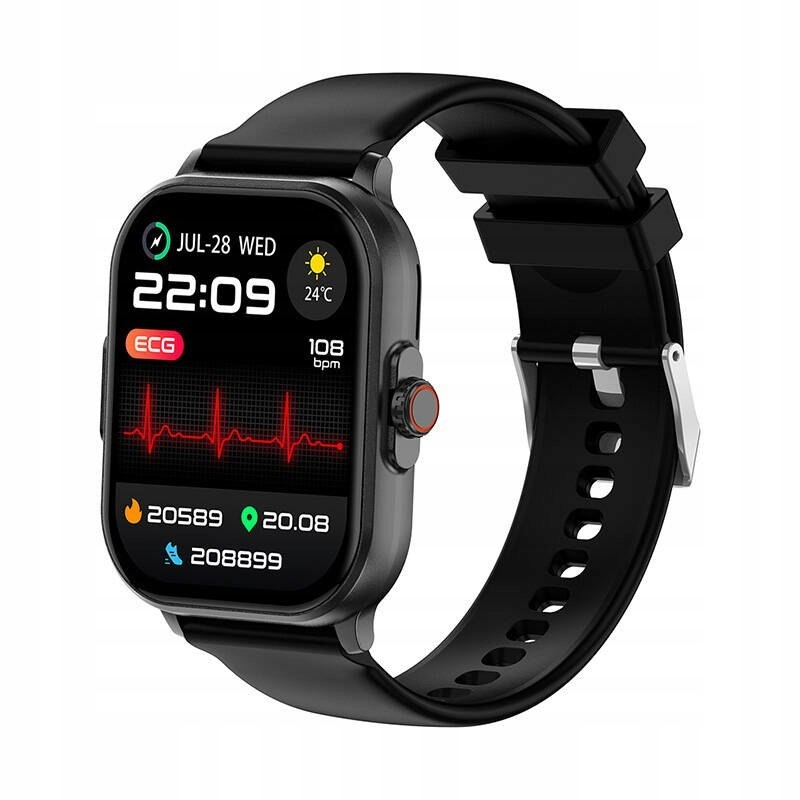 Colmi Zegarek Smartwatch C63 Bluetooth 5.2 Ekran 2" Język Polski 130 Trybów