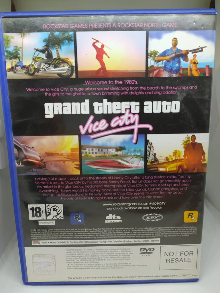 Купить Grand Theft Auto: Vice City PS2: отзывы, фото и характеристики ...