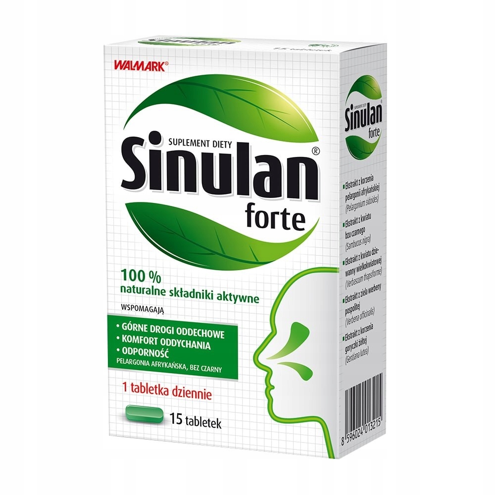 Sinulan Forte 15 tabletek (1szt) Walmark