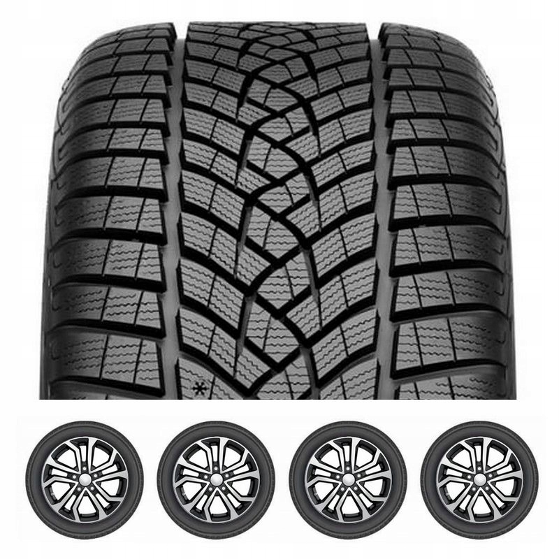 4x Opony Zimowe 255/45R19 Goodyear UG Performance+ - 14321245000 ...
