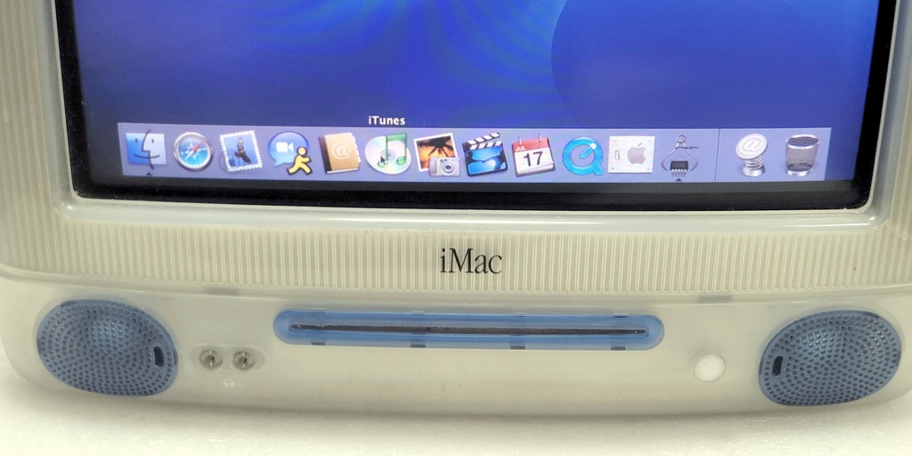 Apple iMac G3 青 iMac G3 ブルーダルメシアン 通販 -Macパラダイス-