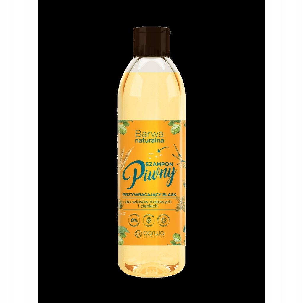 BARWA Naturalna Szampon do włosów Piwny 300ml