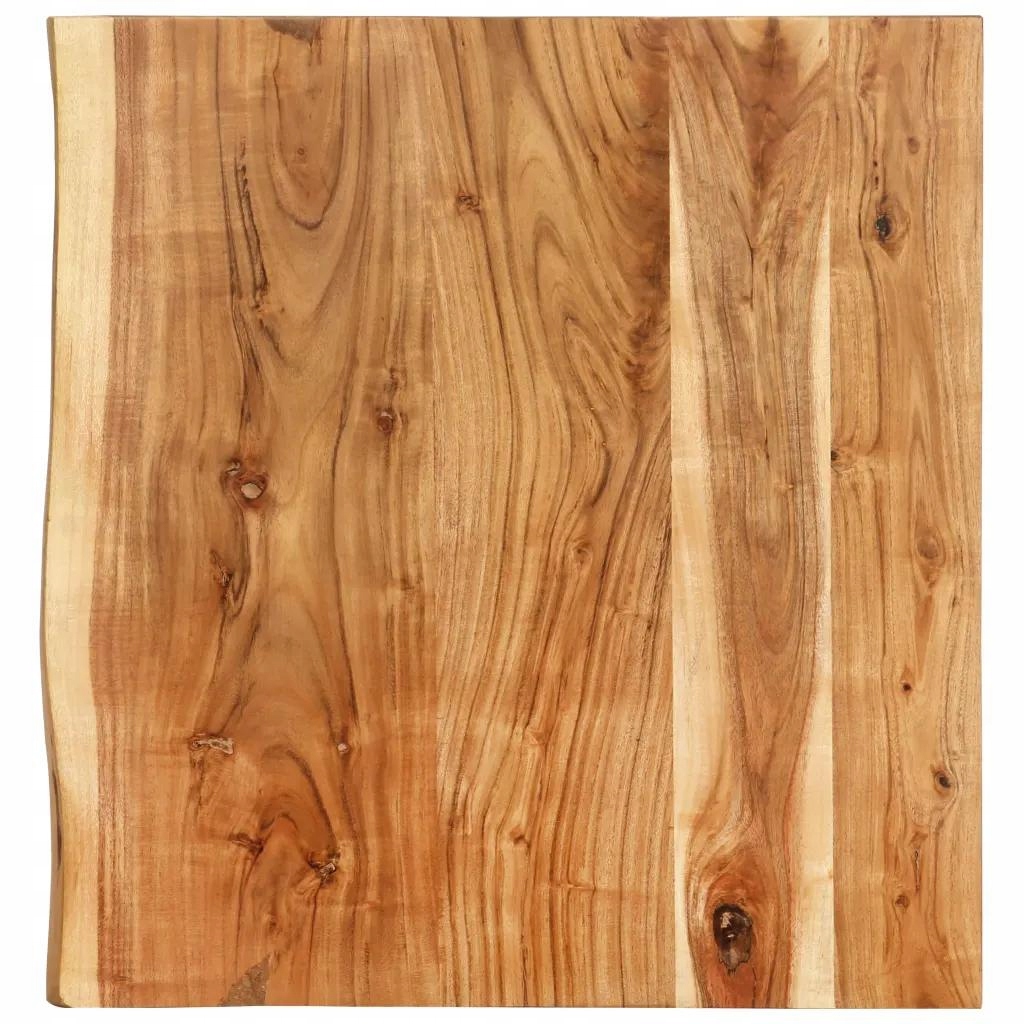 Blat Łazienkowy Z Drewna Akacjowego 60x55x3,8cm