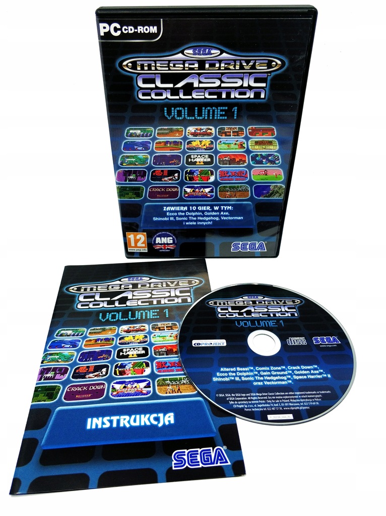 Купить SEGA Mega Drive Classic Collection, том 1, ПК: отзывы, фото и ...