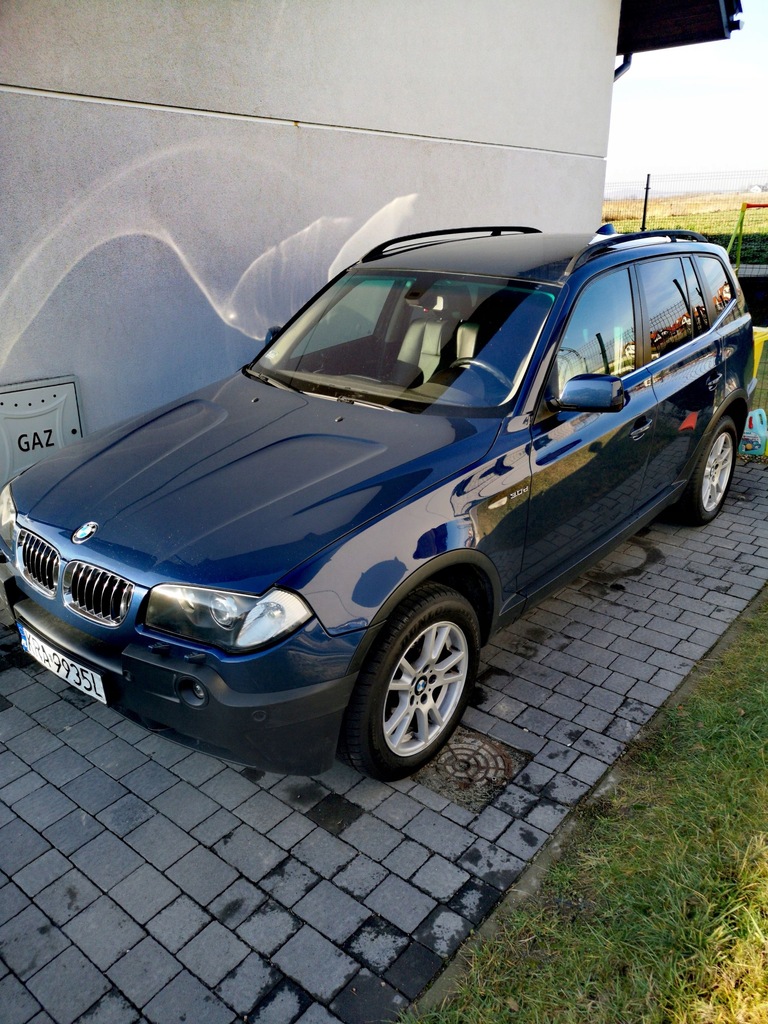 BMW X3 E83 3.0D MANUAL SKÓRA,NOWE OPONY,bixenon