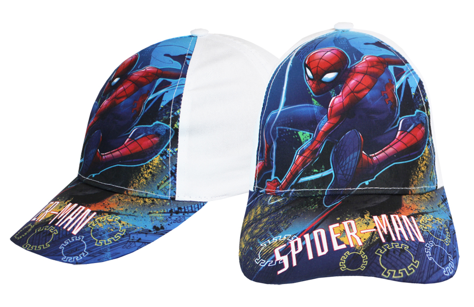 SPIDERMAN MARVEL CZAPKA DLA CHŁOPCA NA LATO 54CM