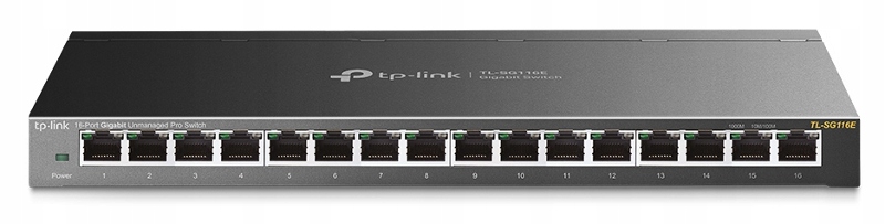 Купить КОММУТАТОР TP-LINK TL-SG116E гигабитный VLAN 16 портов: отзывы, фото, характеристики в интерне-магазине Aredi.ru