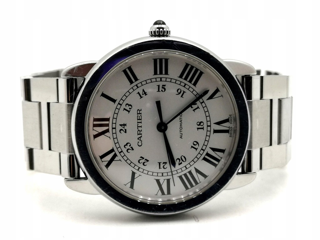 Ekskluzywny Zegarek de Cartier 3939 / Szafir