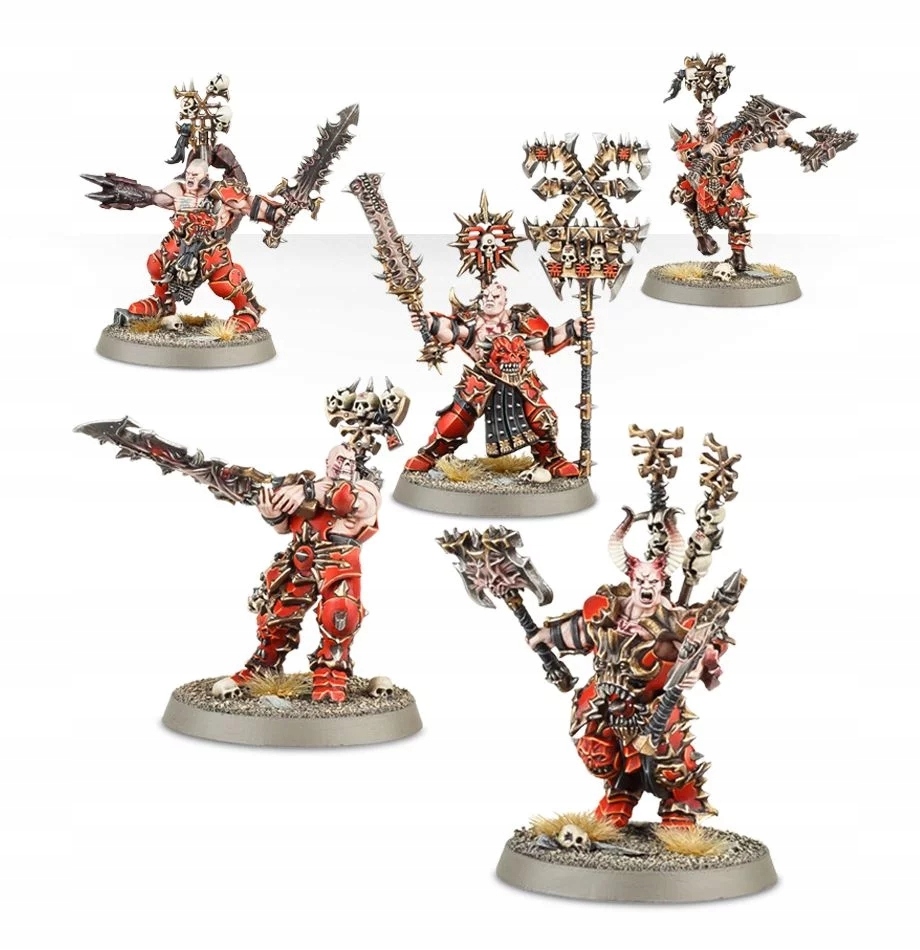 Khorne Wrathmongers Skullreapers wypraski