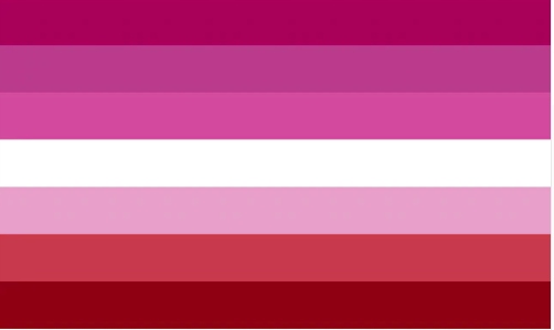 Flaga LGBT Les 90x150 Lesbijki Pride
