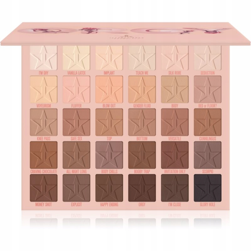 Jeffree Star Cosmetics Orgy Artistry paleta cieni do powiek 30x1,5 g