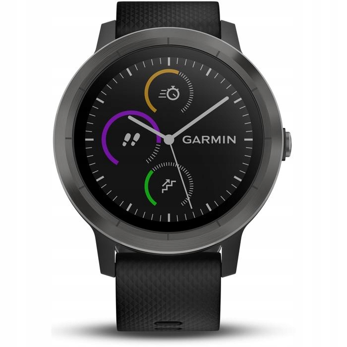 Zegarek sportowy Garmin Vivoactive 3 Slate Czarny