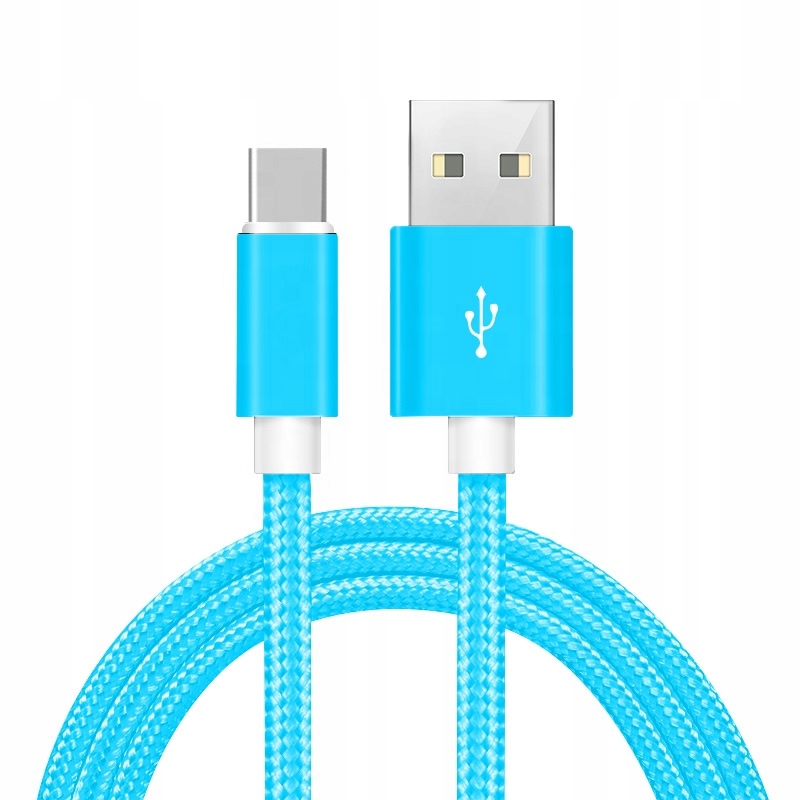 Kabel do telefonu USB C ANDROID nylon 1 metr
