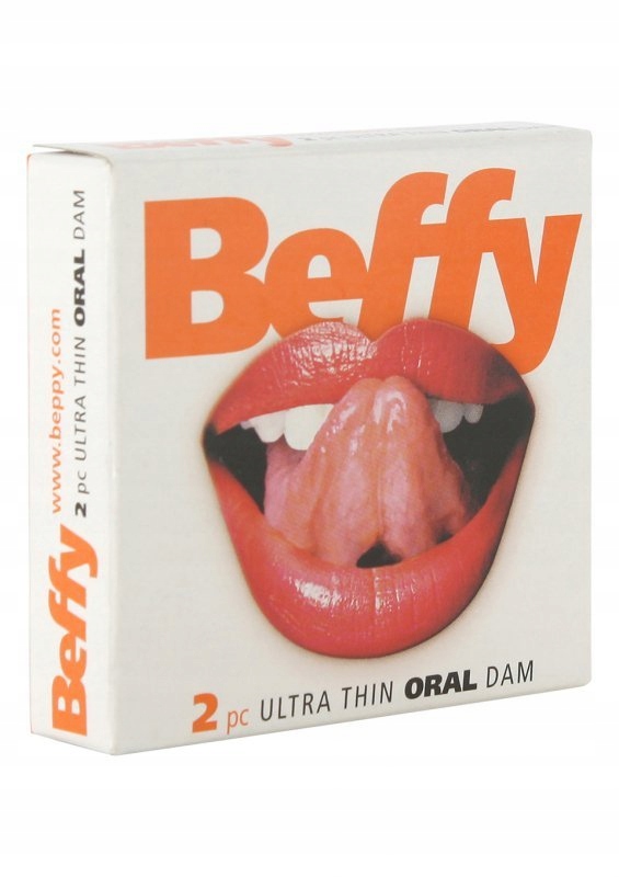 Prezerwatywy-BEFFY ORAL DAM (2 PCS)