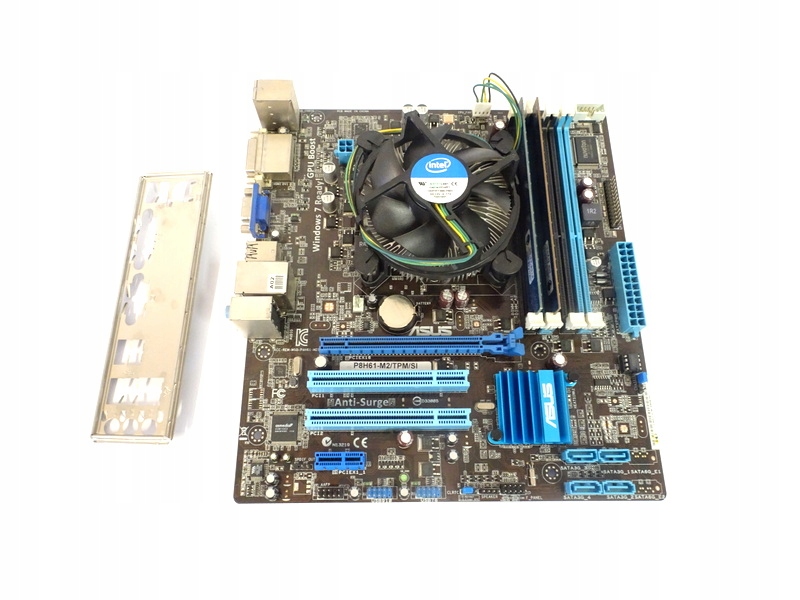 ASUS P8H61-M2/TPM/SI i3-2100 2x3,1GHz/4GB - 11547035741 - oficjalne ...