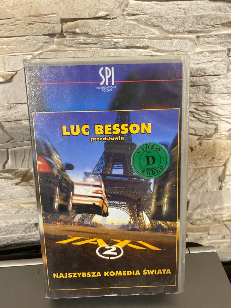 Taxi 2 VHS Luc Besson - 13067775593 - oficjalne archiwum Allegro
