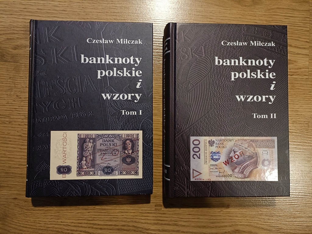 Cz. Miłczak Banknoty polskie i wzory 2012 jak nowy