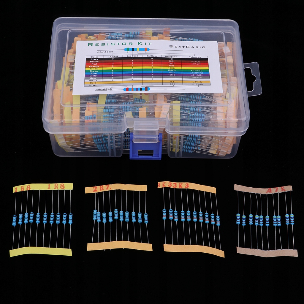 1100-częściowy zestaw rezystorów Rezystorów -