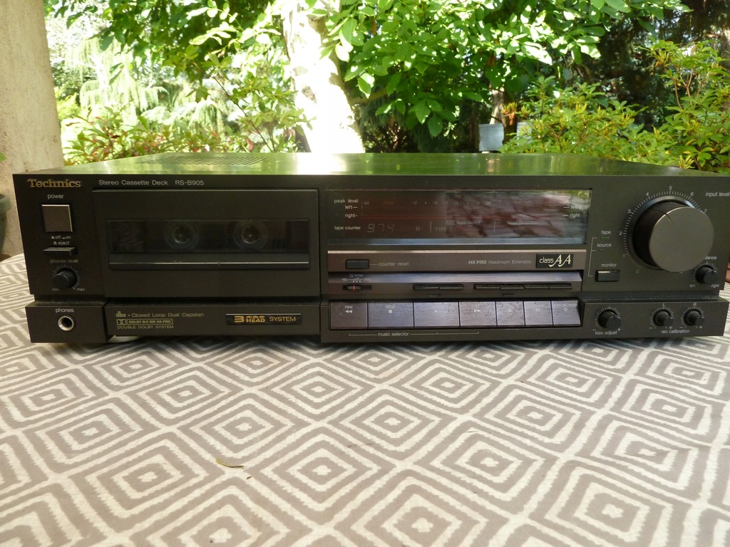 Technics stereo Cassette Dek RS-B905