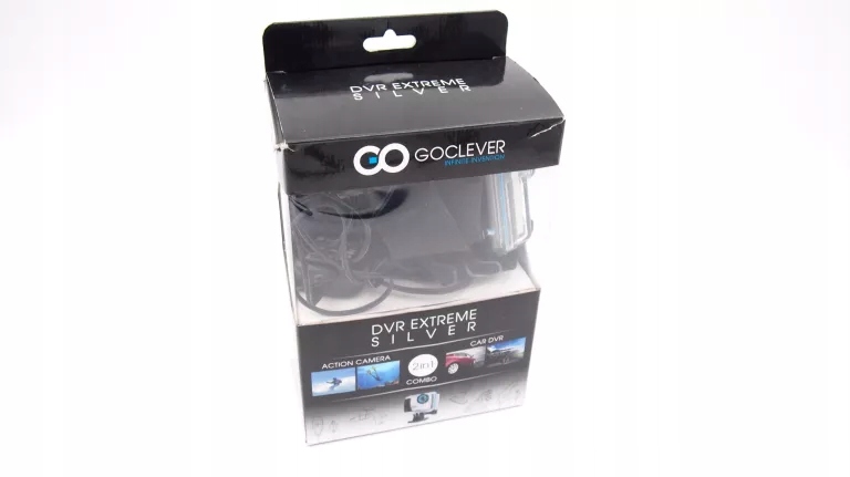 KAMERKA GOCLEVER DVR EXTREME SILVER KOMPLET