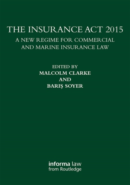 Insurance Act 2015 - Clarke, Malcolm EBOOK
