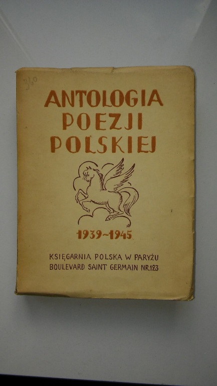 Książka " Antologia poezji polskiej"