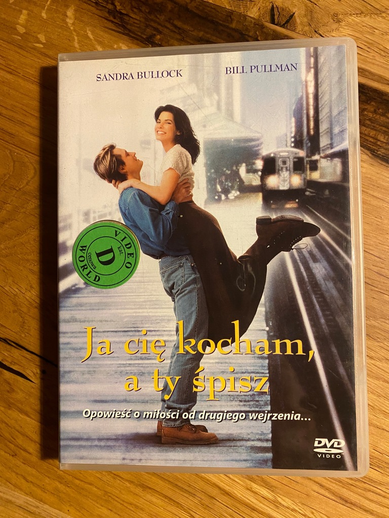 JA CIĘ KOCHAM A TY SPISZ - SANDRA BULLOCK - DVD POLSKIE WYDANIE