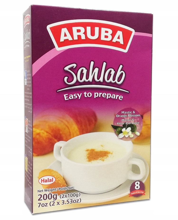 Sahlab mleczny napój arabski instant 200g Aruba