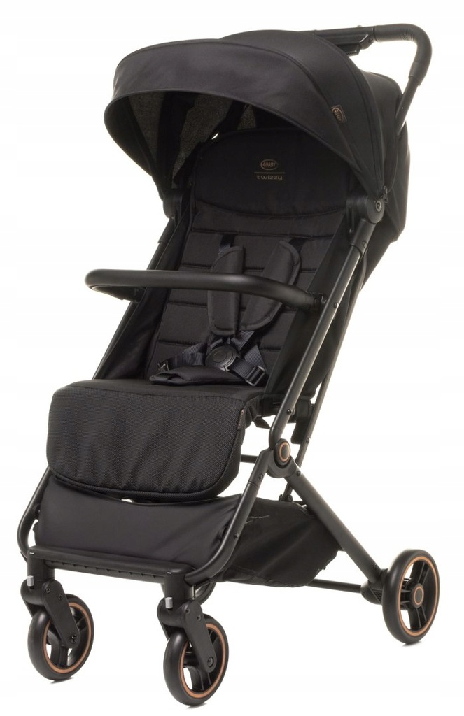 Wózek spacerowy 4baby Twizzy XXIII BLACK do 22 kg