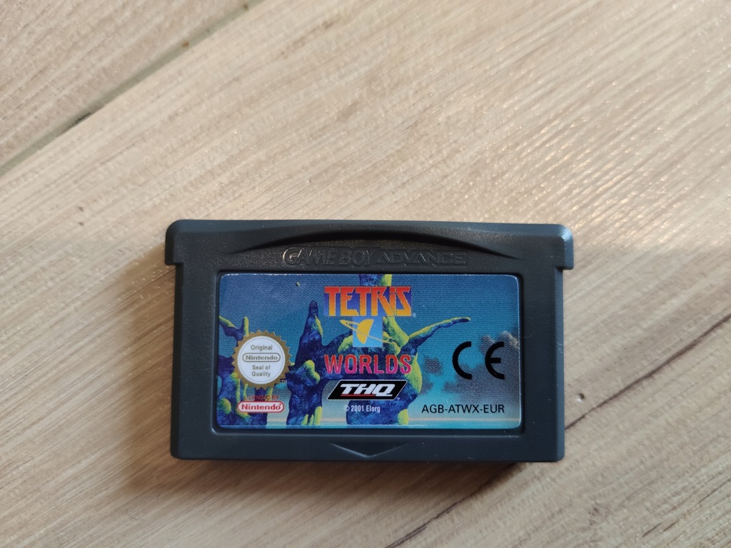 Tetris Worlds Nintendo GameBoy Advance GBA PAL