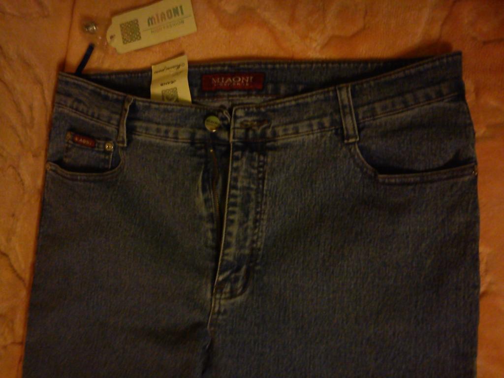 Spodnie "Miaoni jeans" rozm.ok. 48. NOWE