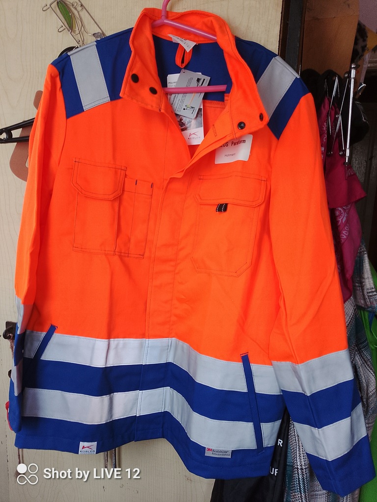 Kurtka robocza odblaskowa kübler rozmiar 52