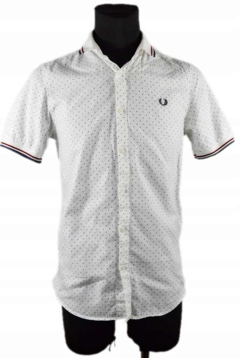 FRED PERRY Oryginalna Koszula Męska ______ S