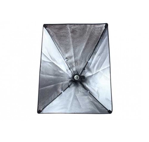 Softbox lampa na jedną żarówkę E27 50x70 wyłącznik