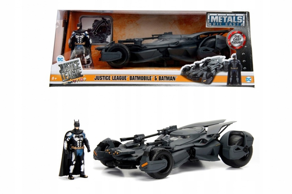 SIMBA Batman Justice League Batmobile 1/24